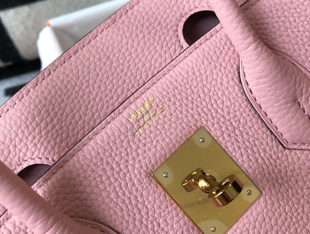 Hermes Birkin în roz azalee