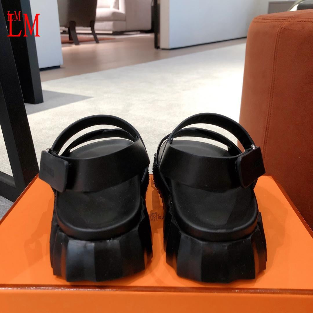 Sandals Hermes black