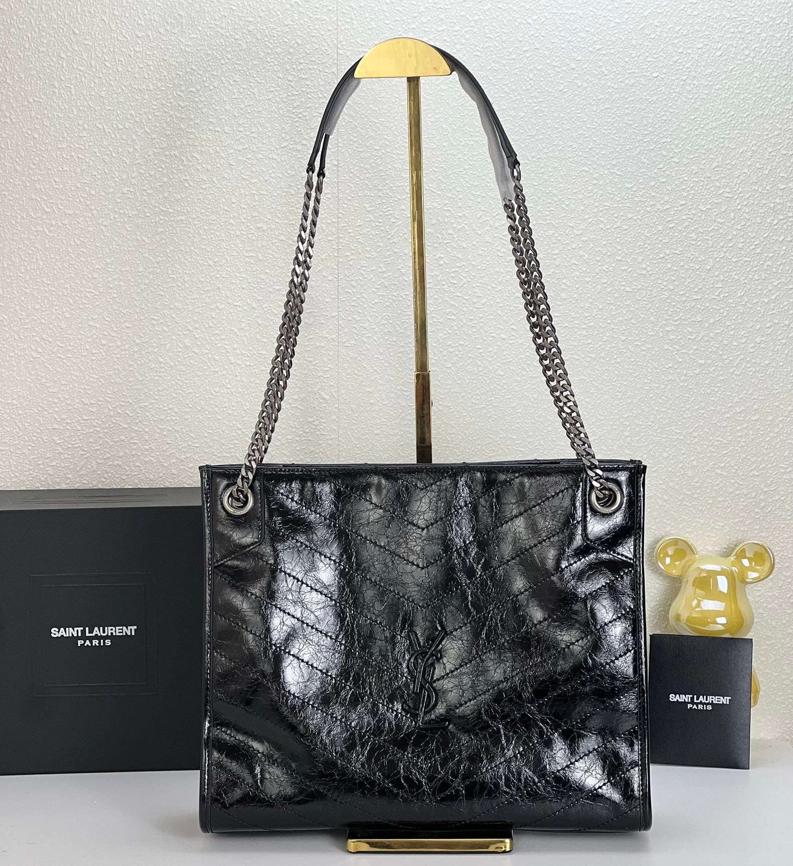 YSL Niki bag black