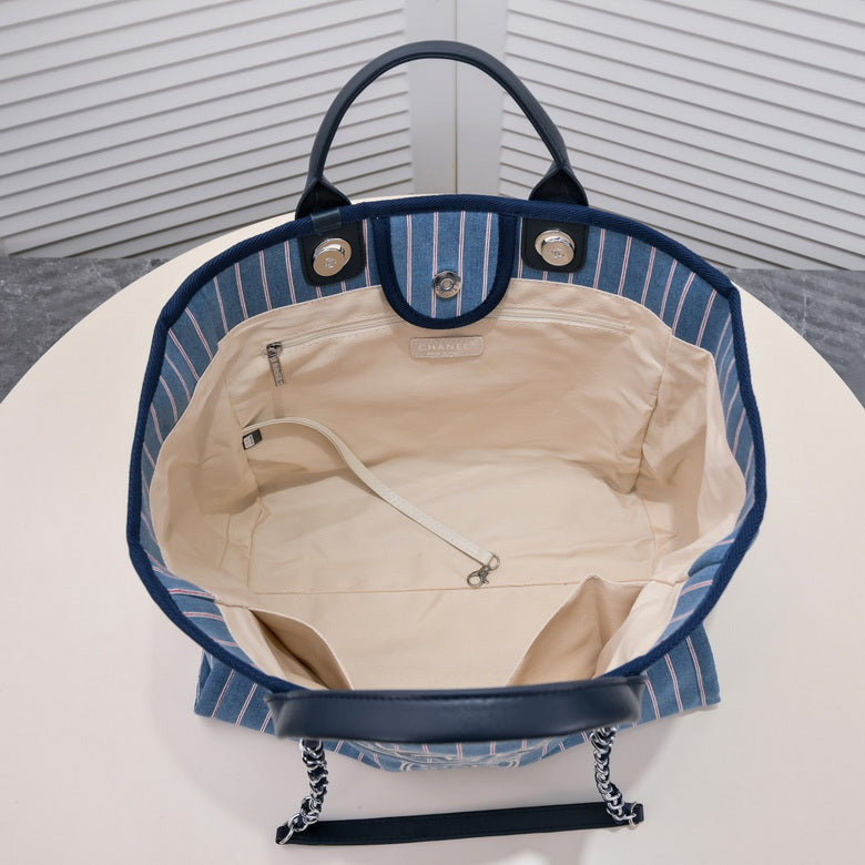 CC Denim Tote Bag