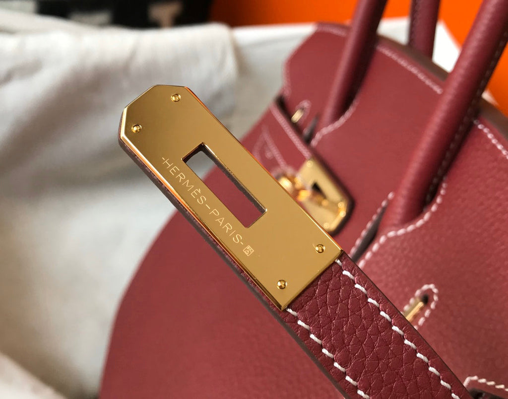Hermes Birkin Rouge Garance