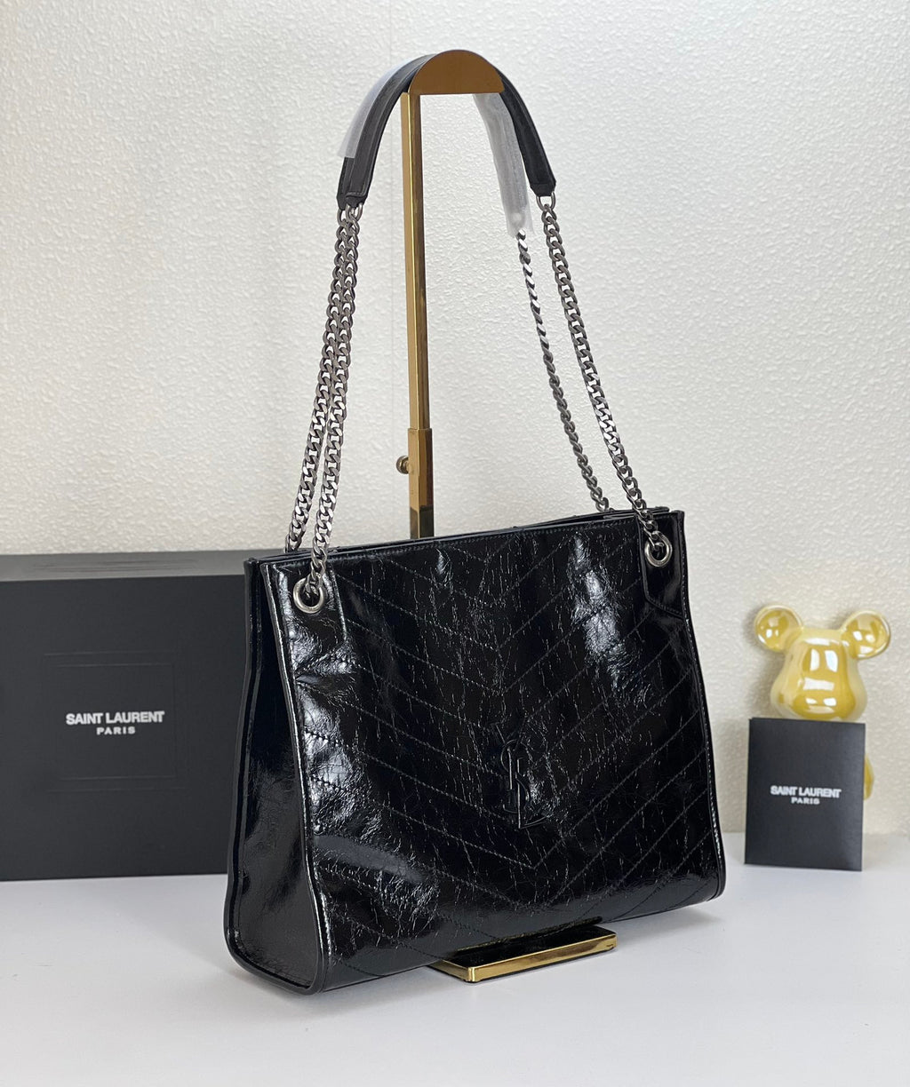 YSL Niki bag black