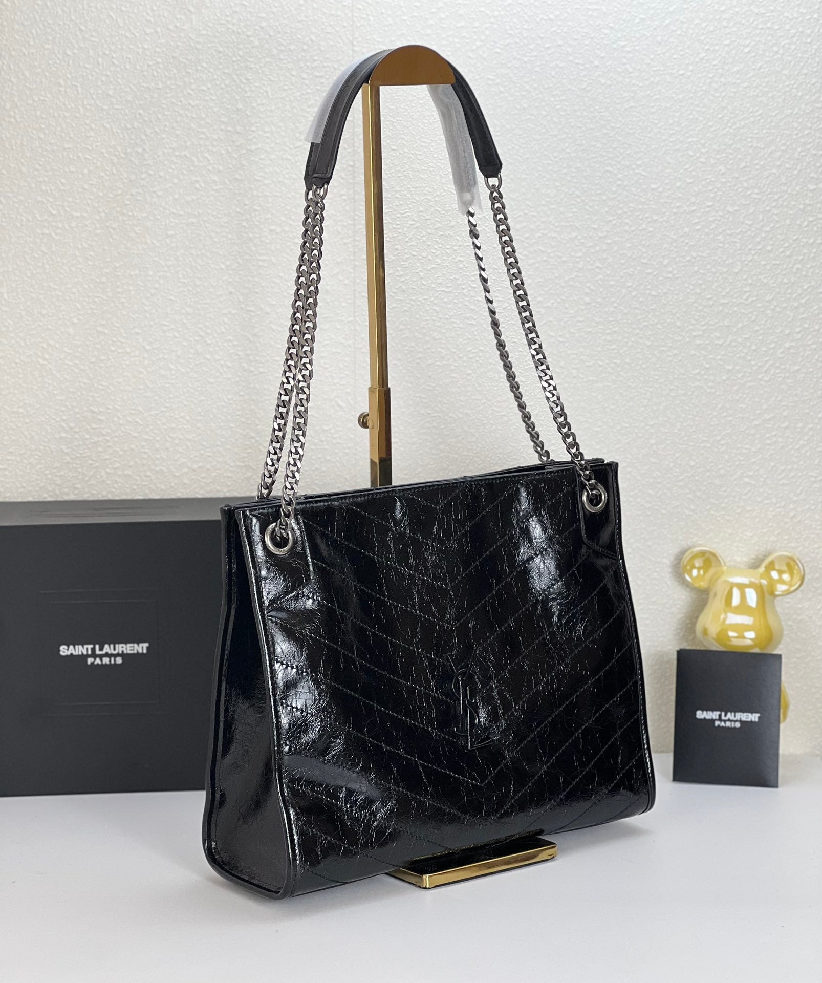 YSL Niki bag black