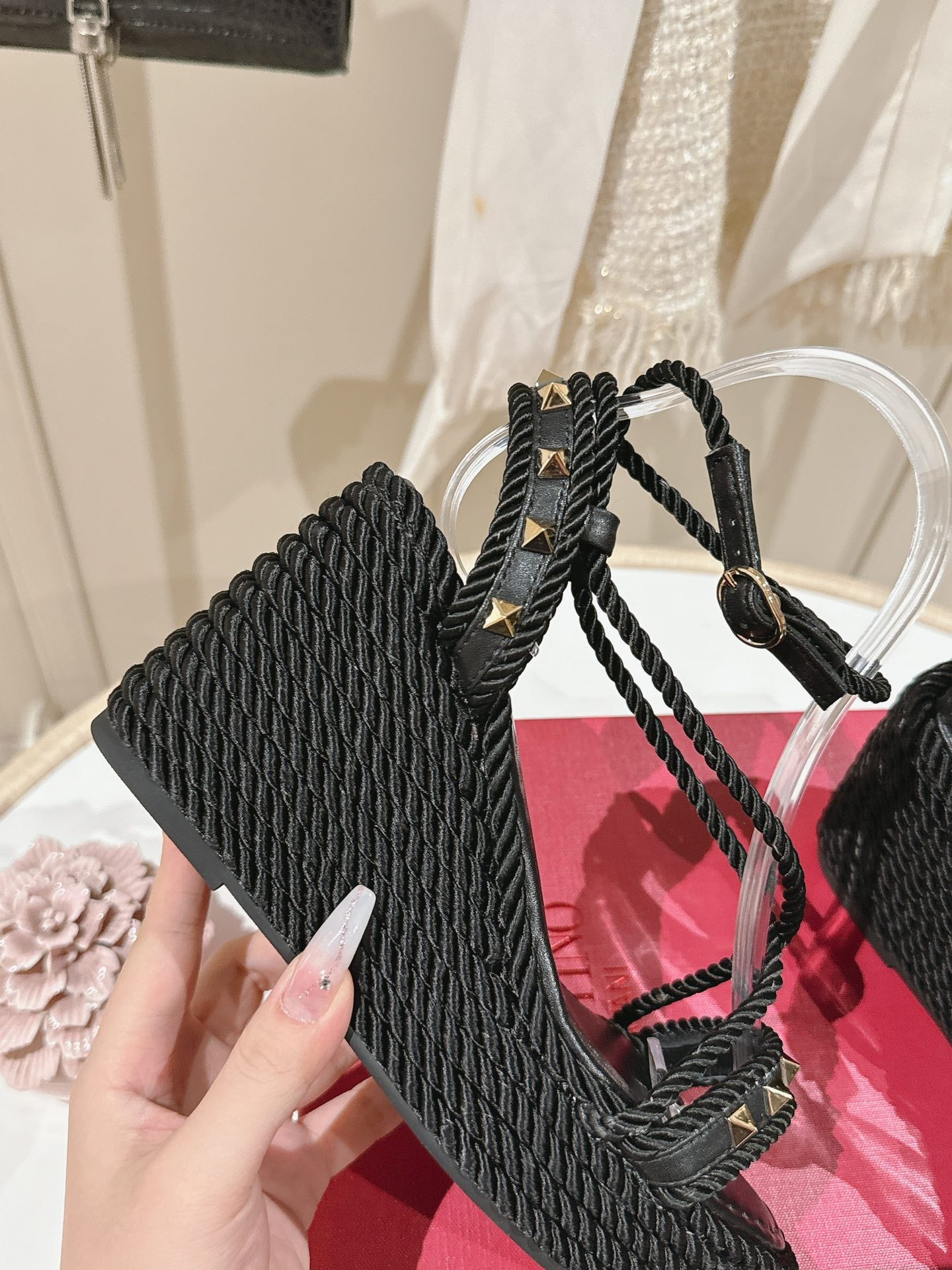Valentino black sandals