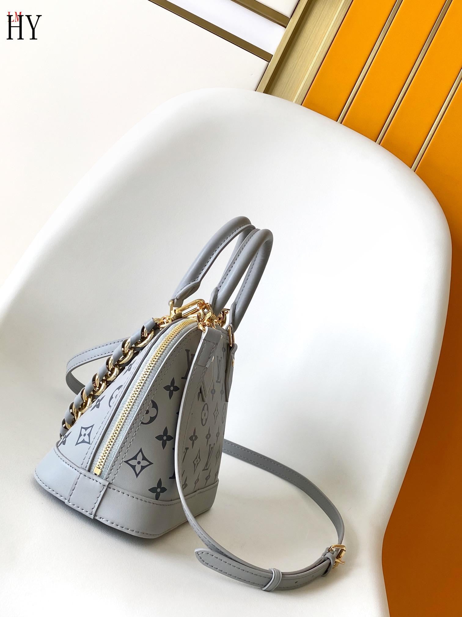 Louis Vuitton grey bag