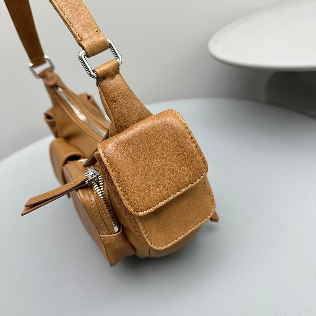 Miu Miu Pocket Nappa Leather Bag