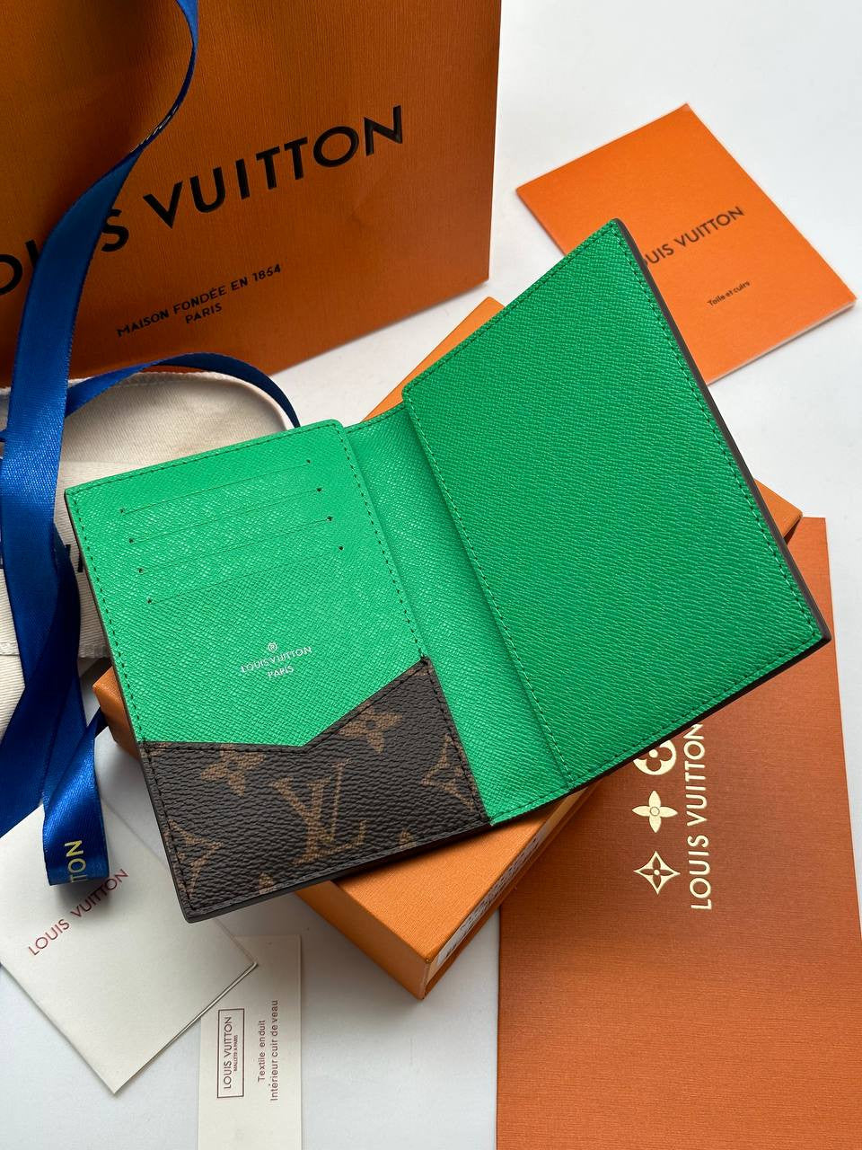 LV passport cover