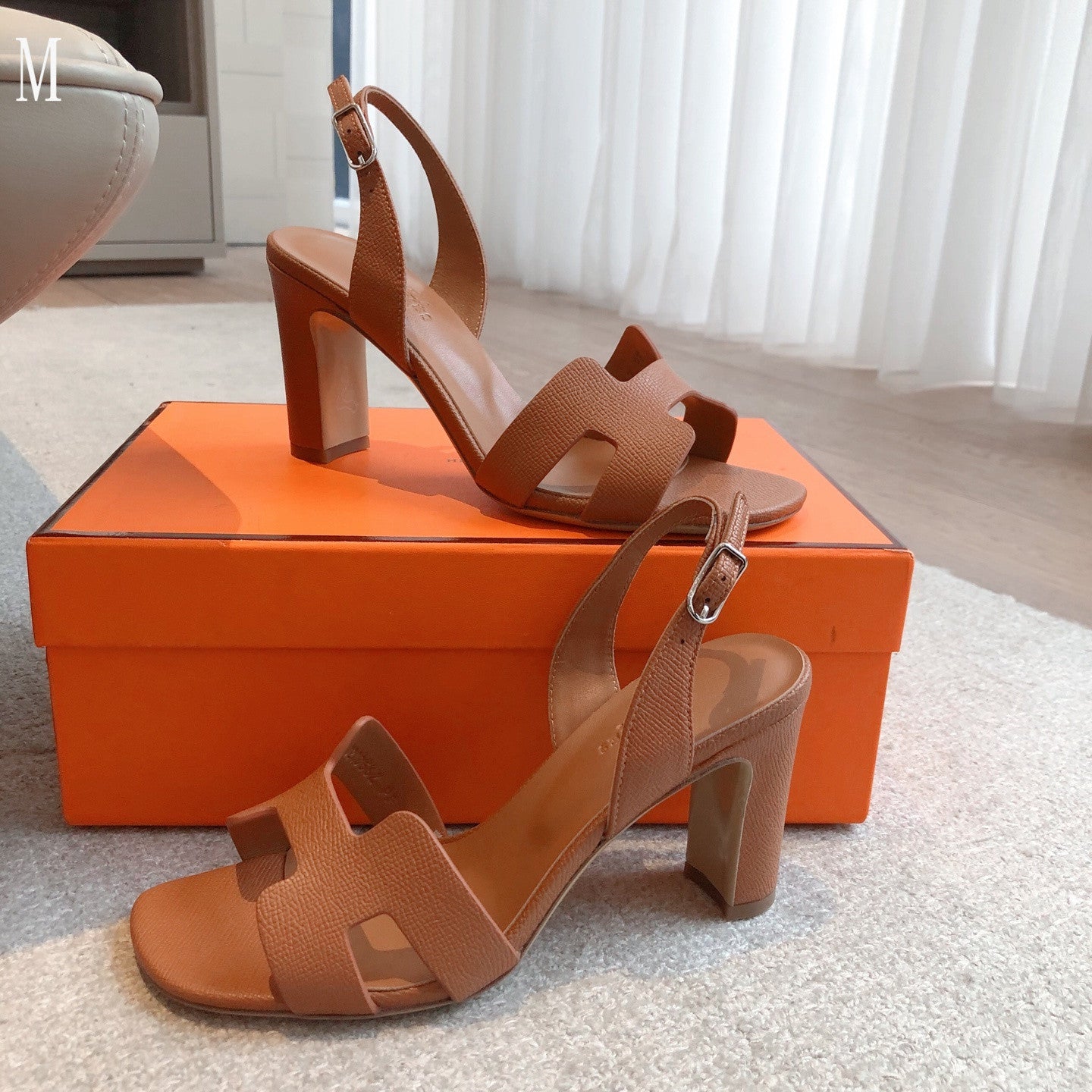 Hermes sandals heels