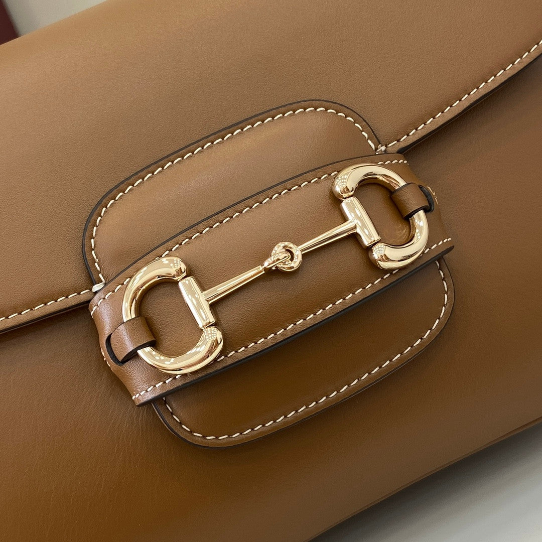 Gucci horsebeat bag brown