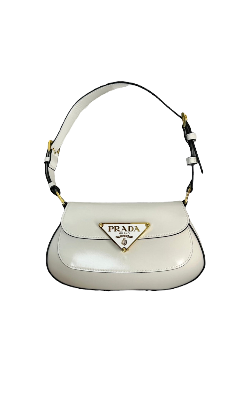 Prada Shoulder Bag In White