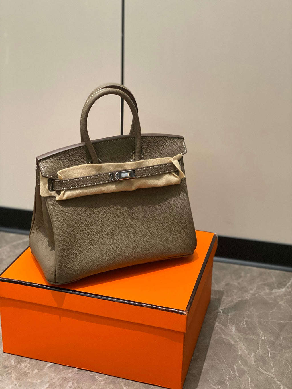 Hermes Birkin In Beige Marfa