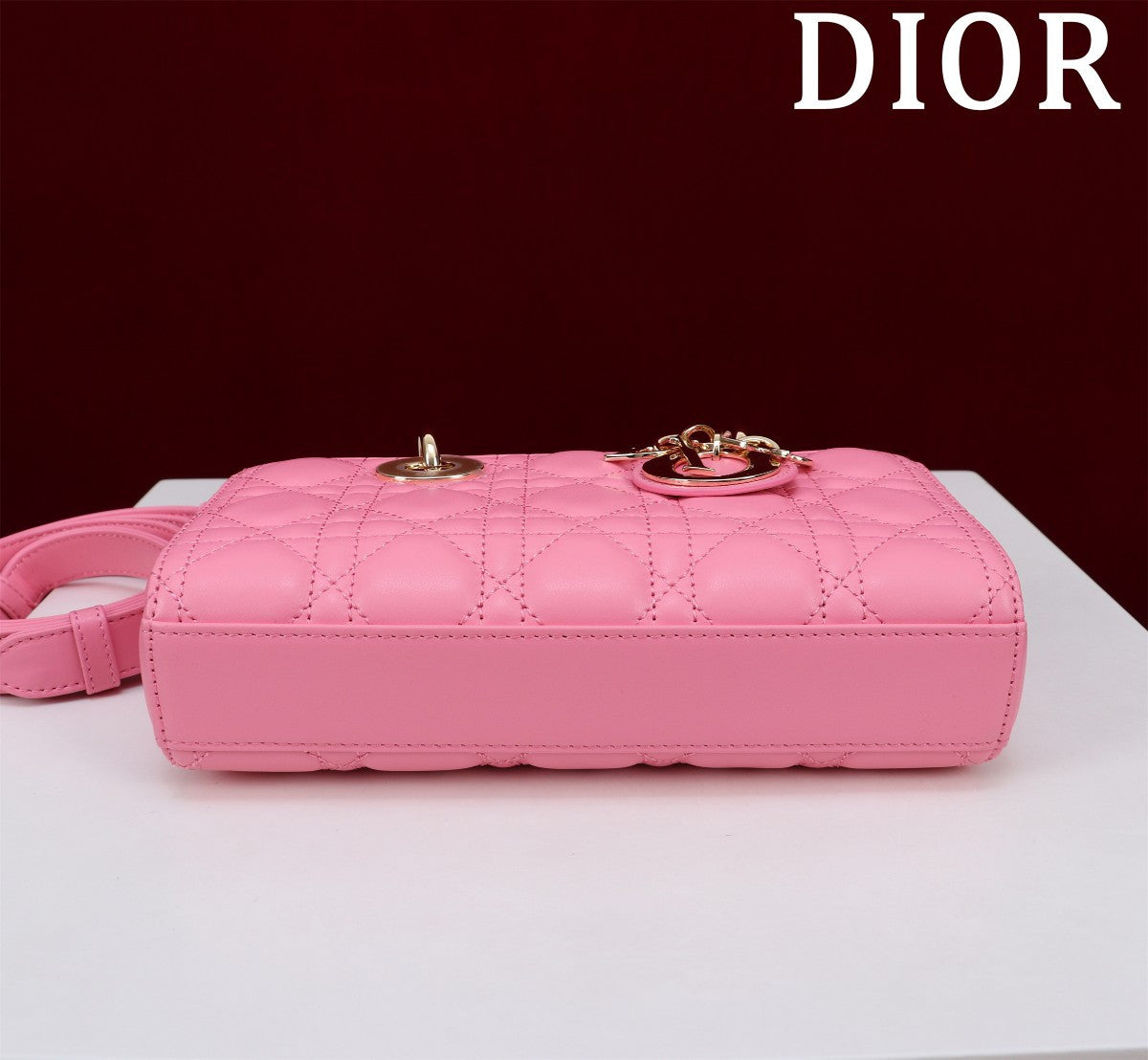 Dior Lady pink bag