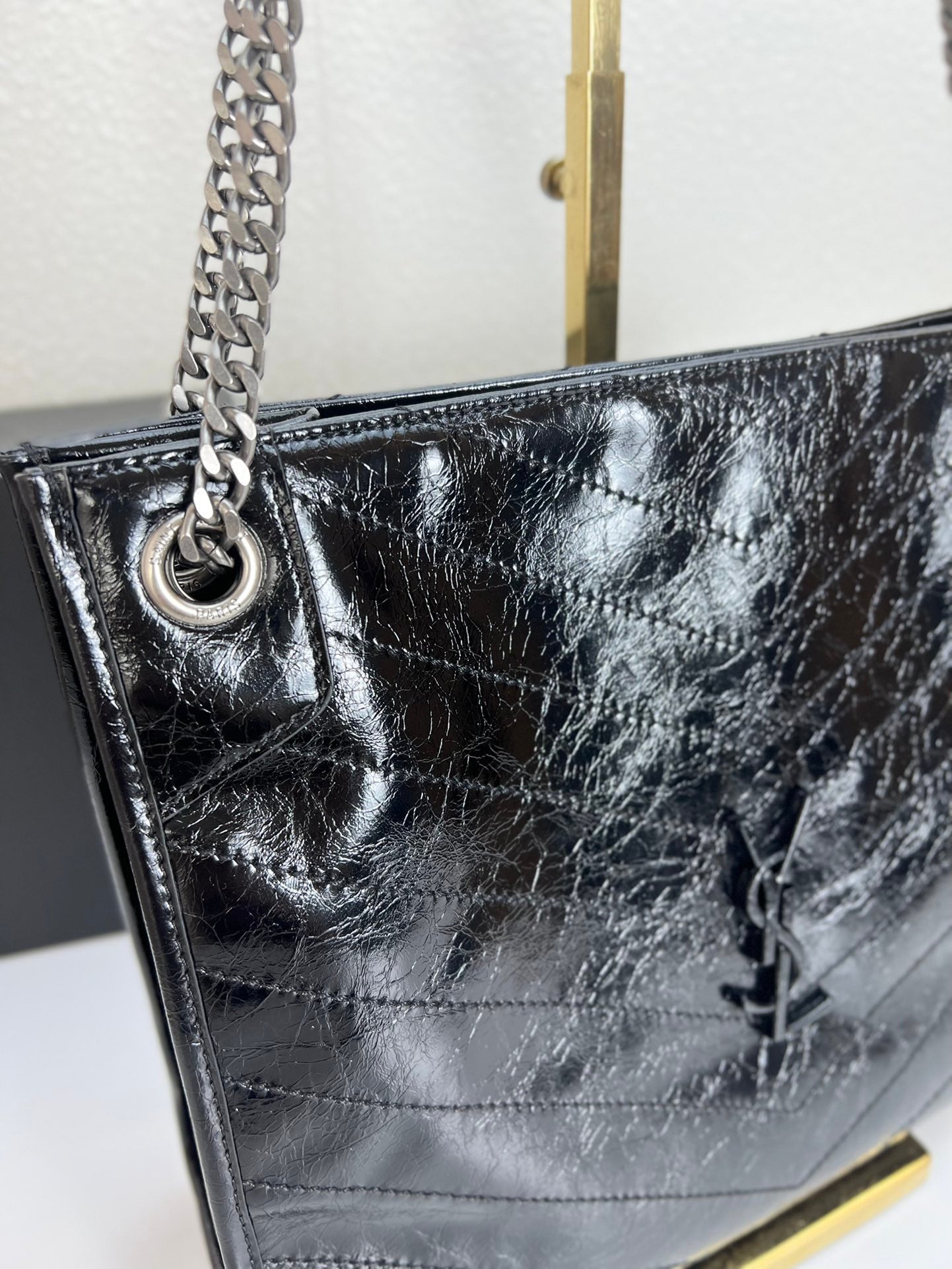 YSL Niki bag black