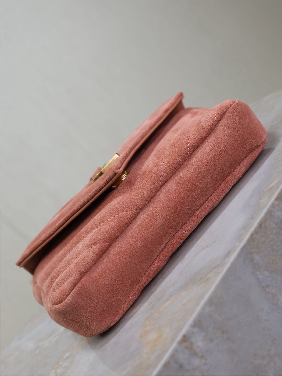 YSL Suede Purse