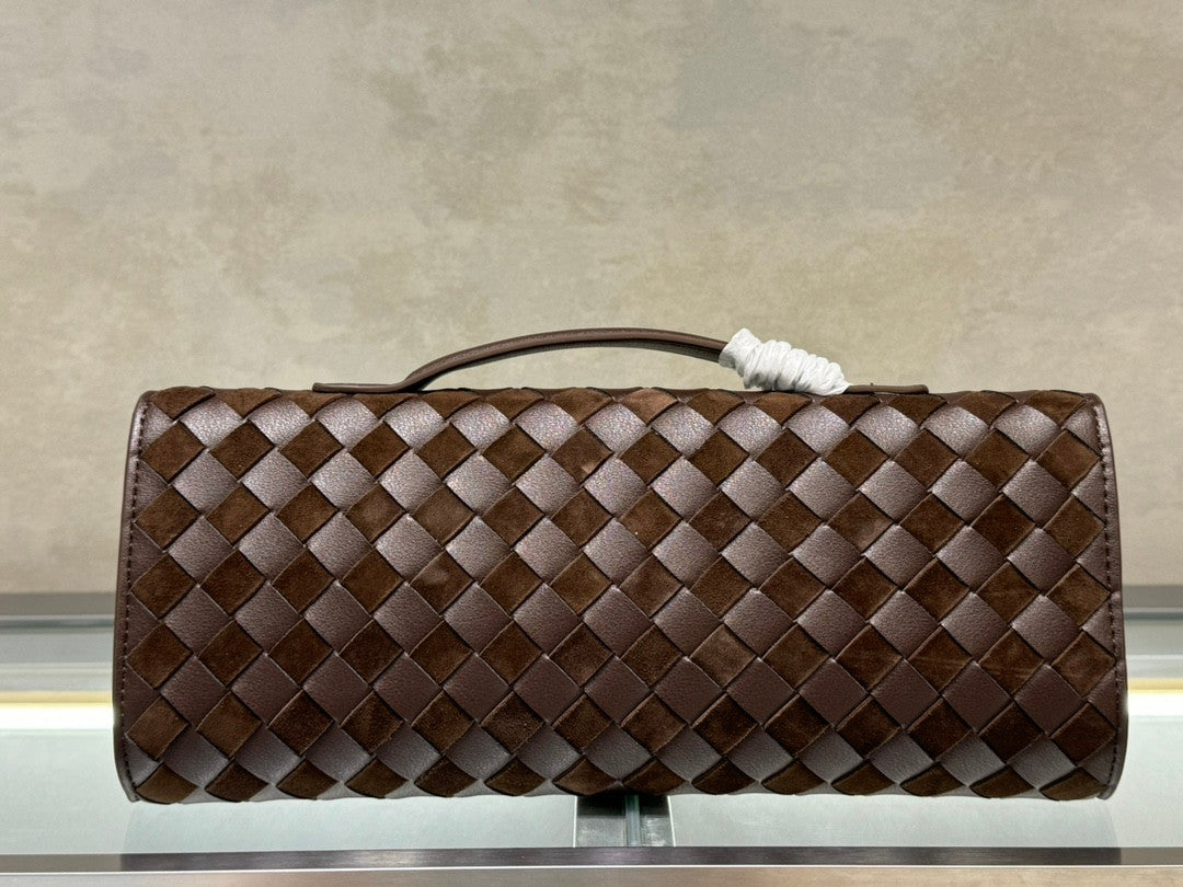 Bottega Veneta clutch brown