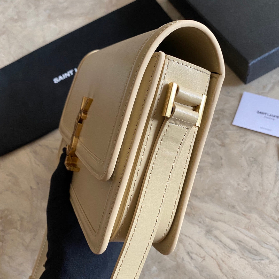 YSL Solferino bag in white