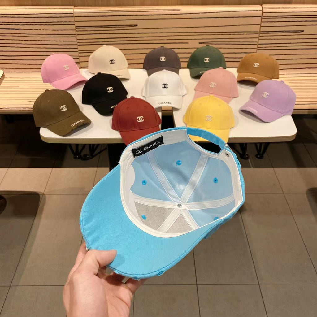 Chanel cap blue