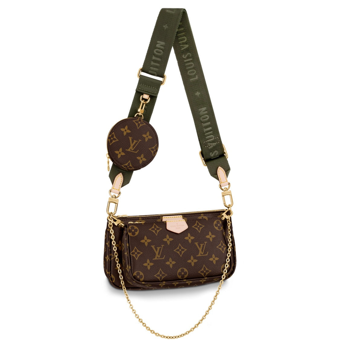 Geantă Louis Vuitton cu mai multe pungi