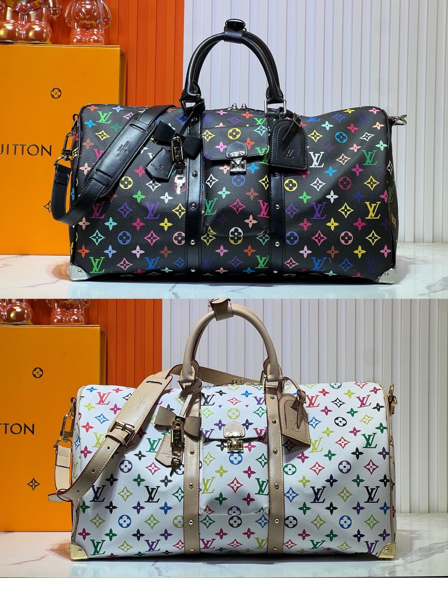 Louis Vuitton murakami travel bag