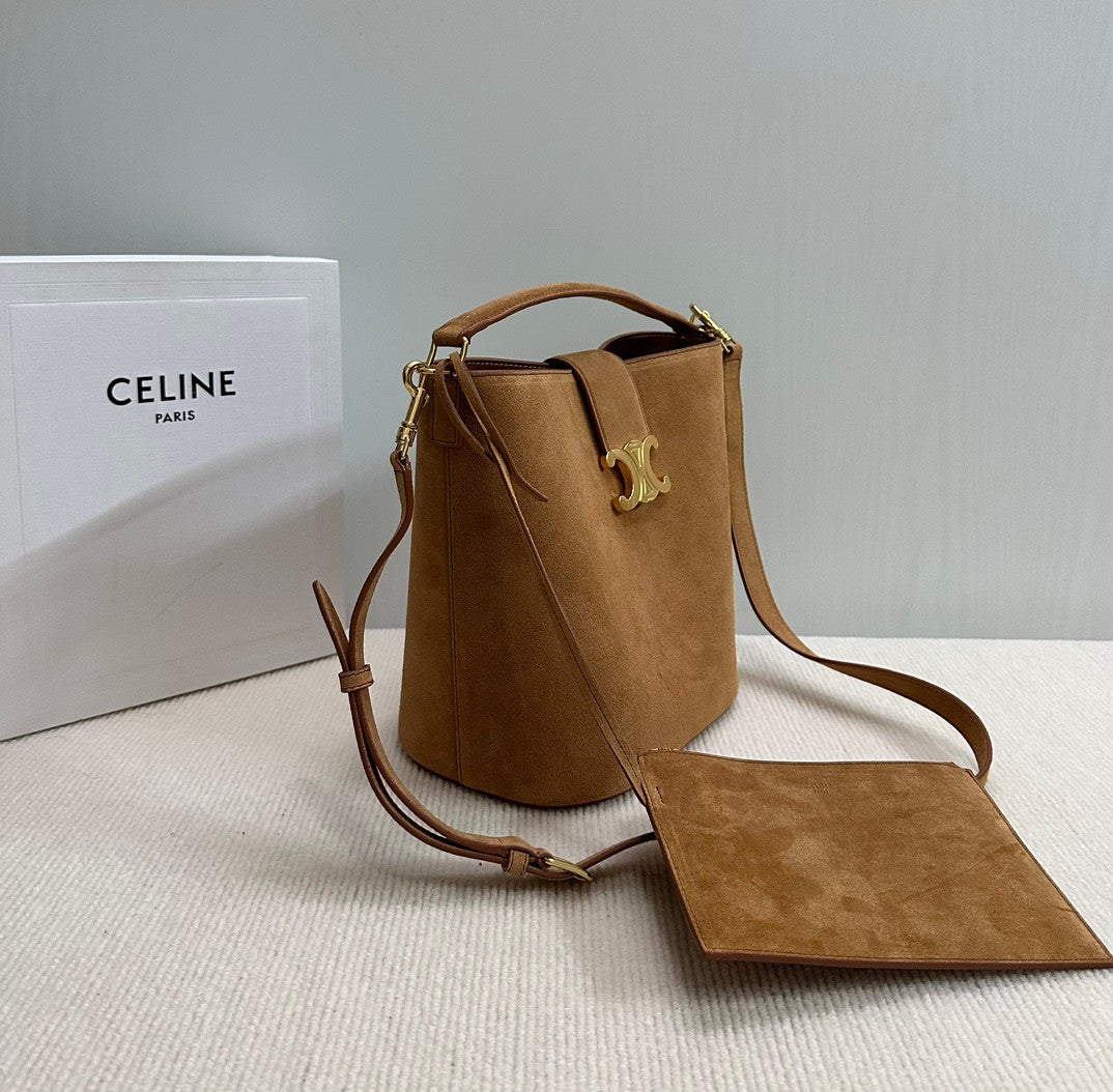 Celine Bag În Suede