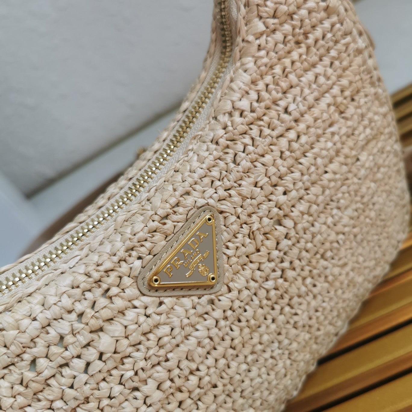 Prada Re-edition 2005 Raffia Bag