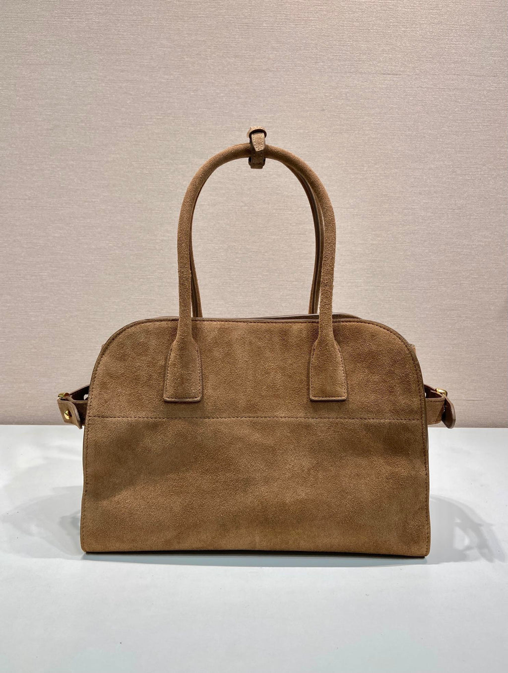 Prada Suede  Brown Bag