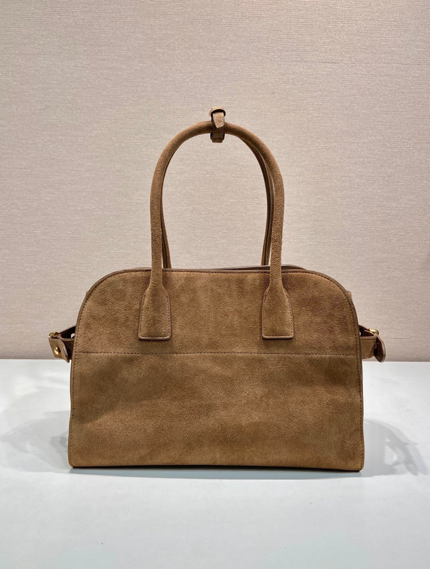 Prada Suede  Brown Bag