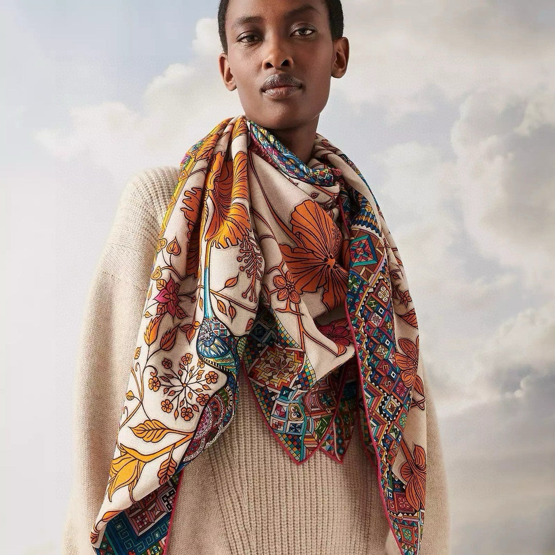 Shawl Hermes Le Jaquar 140