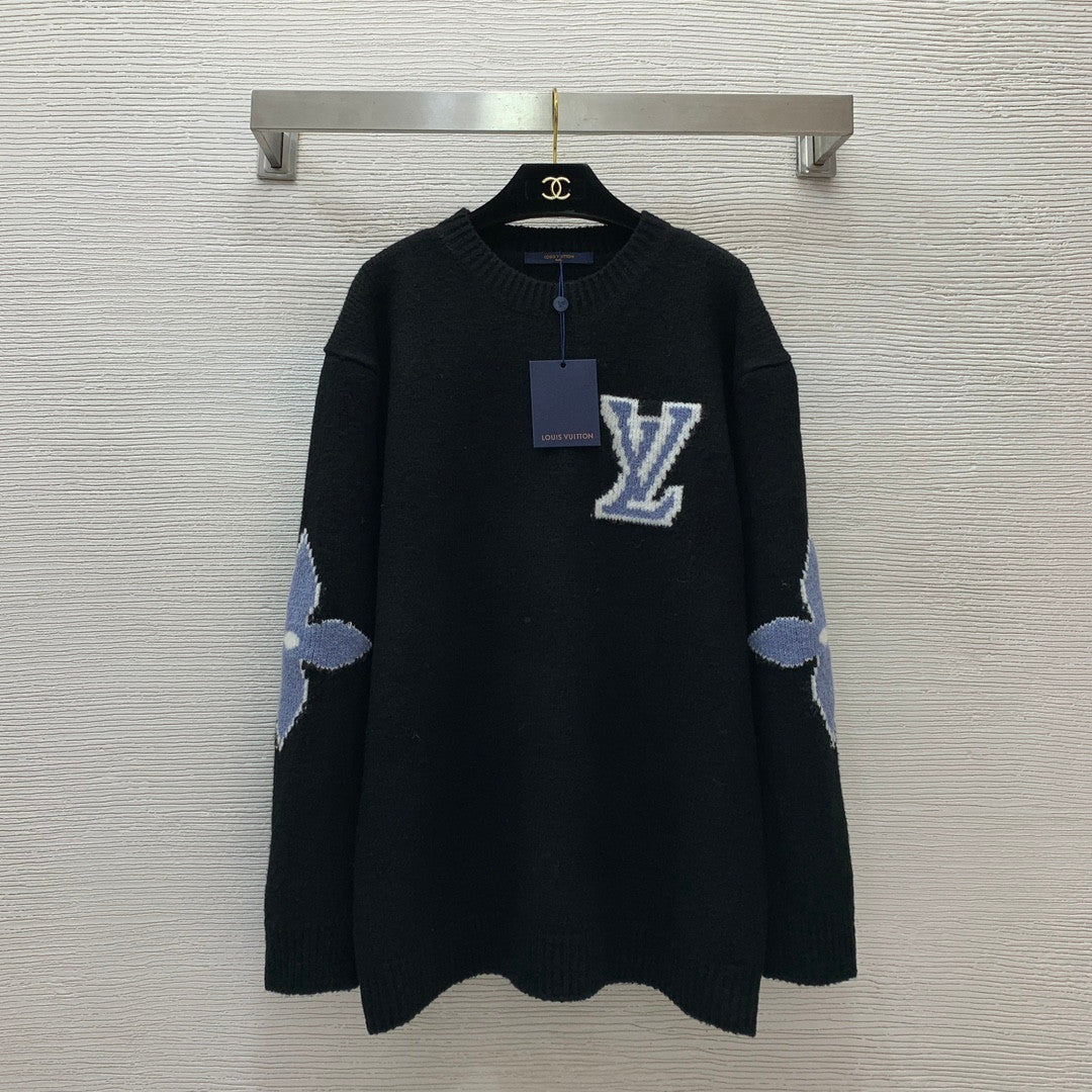 Pullover Louis Vuitton in black