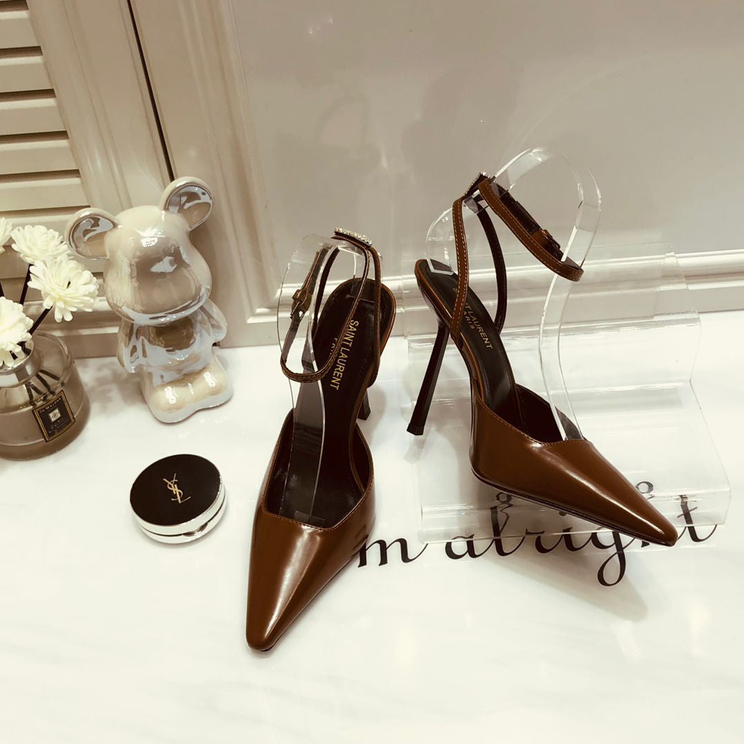 Pantofi Saint Laurent cu toc înalt