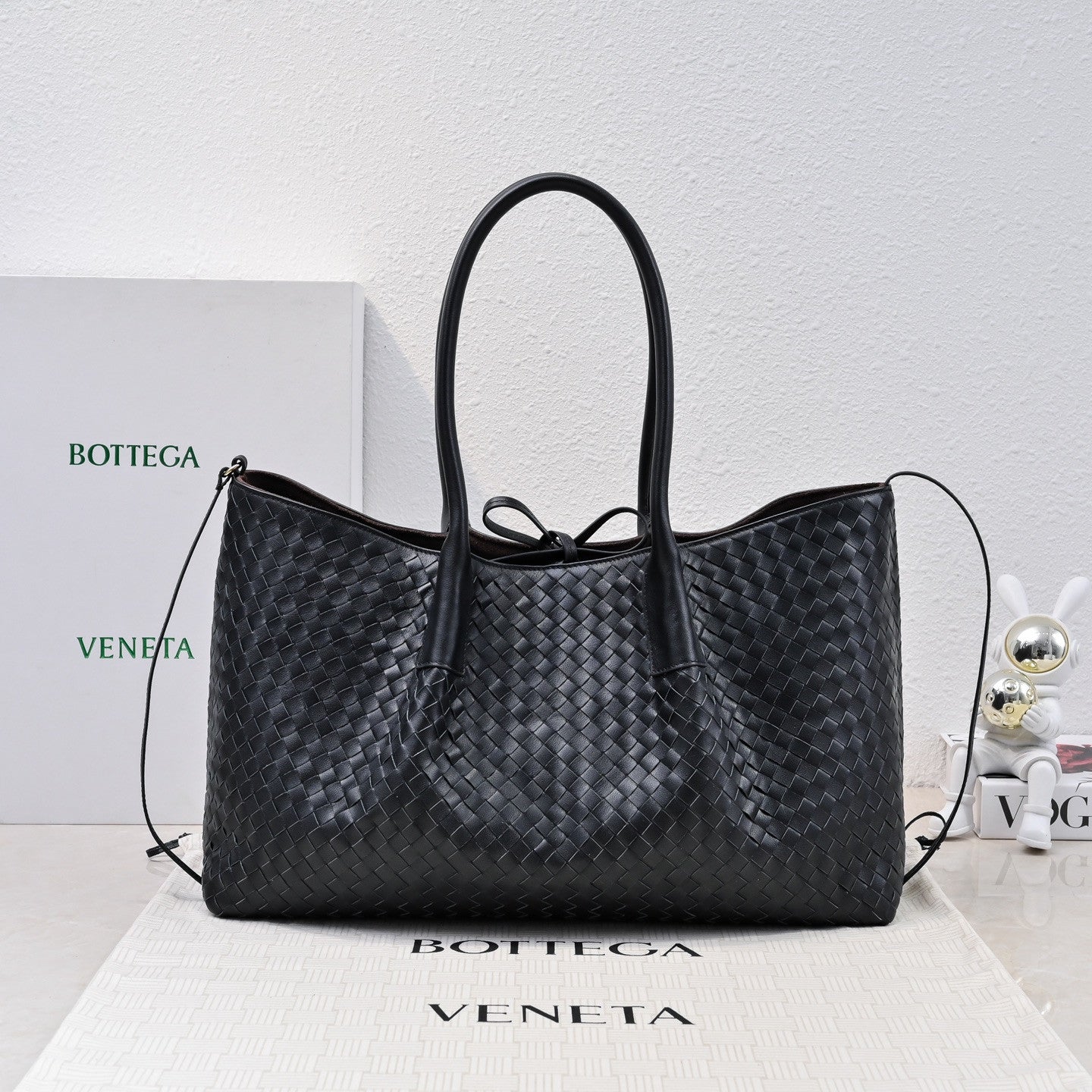 Bottega Veneta tote bag black