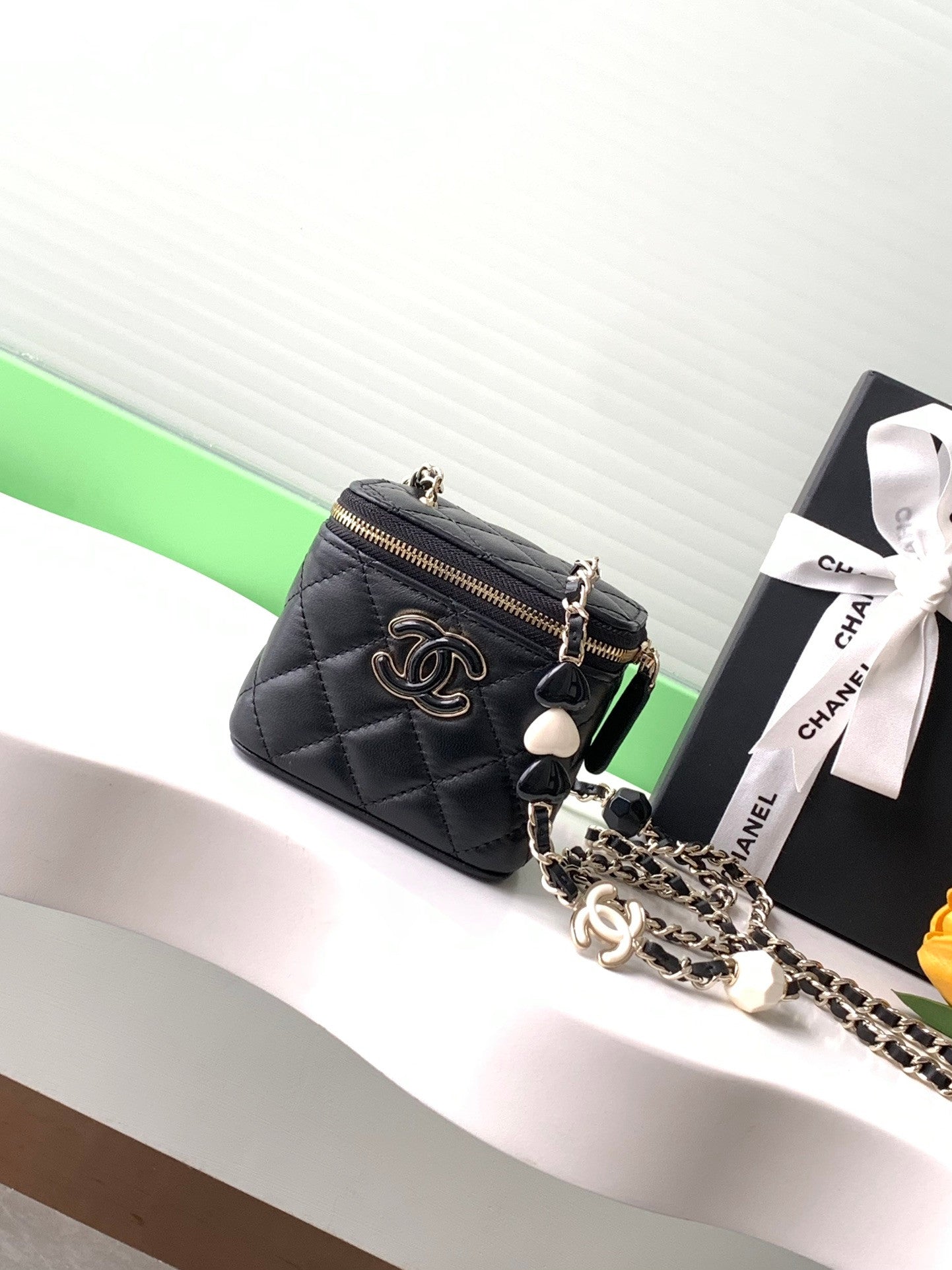Chanel Box Mini Black Bag