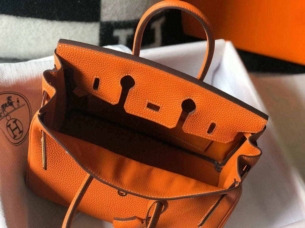 Birkin Orange Clemence