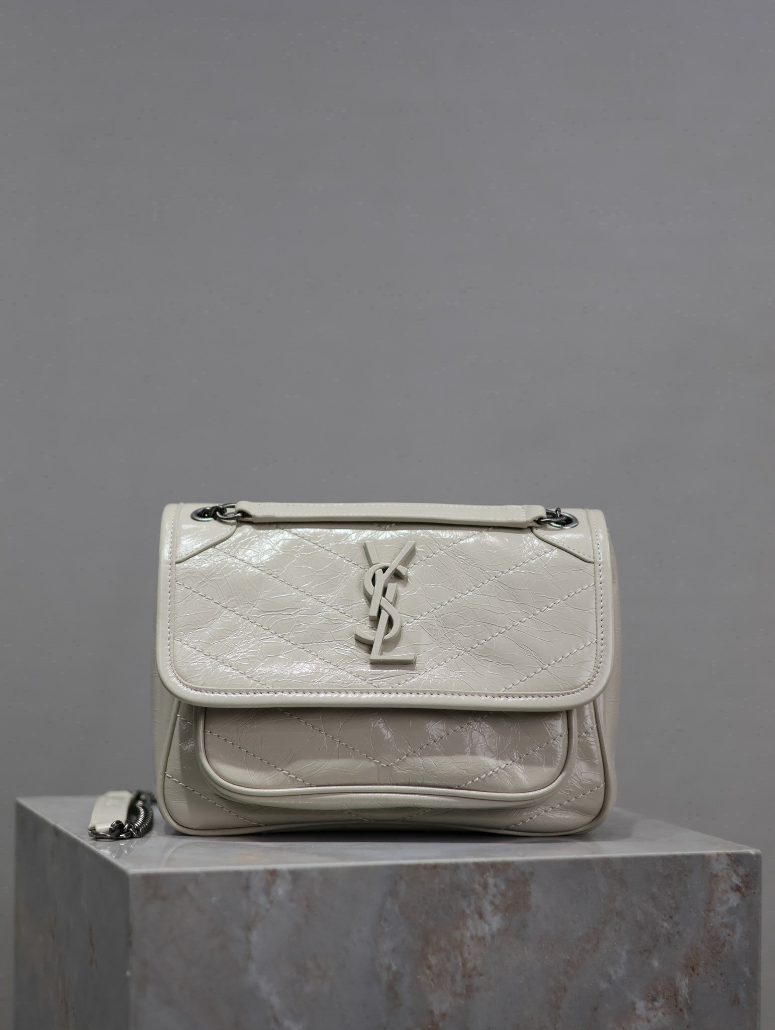 Saint Laurent  Niki Bag in White