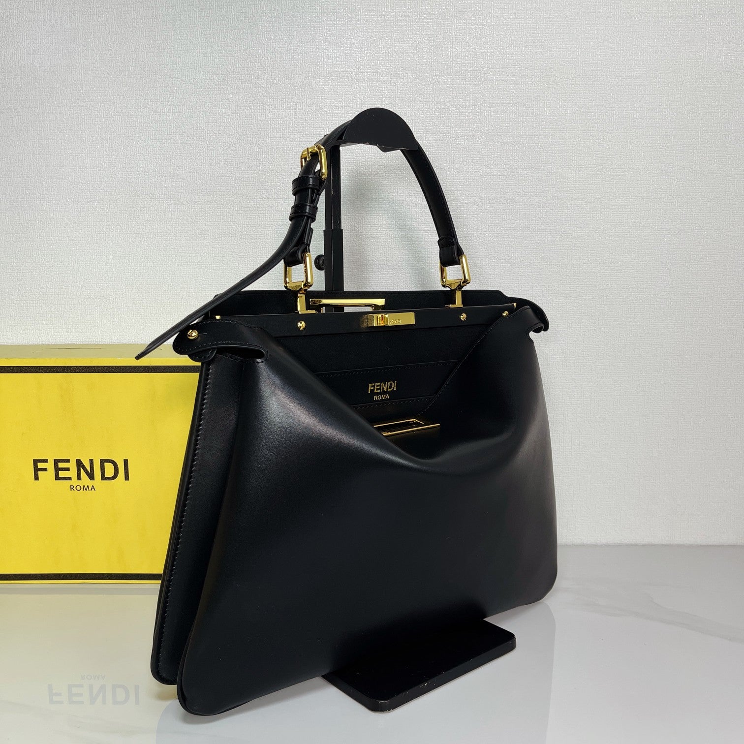 Fendi Peekaboo black bag