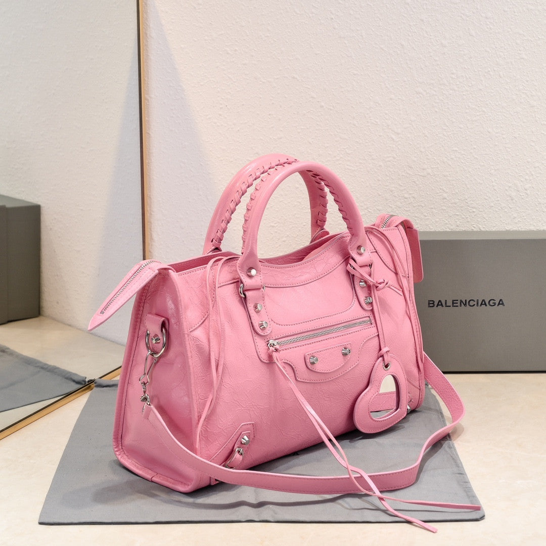Balenciaga Le City Bag in Pink