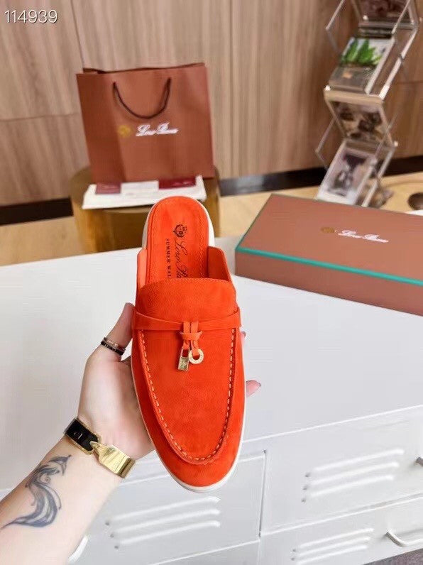 LP Mules in Red