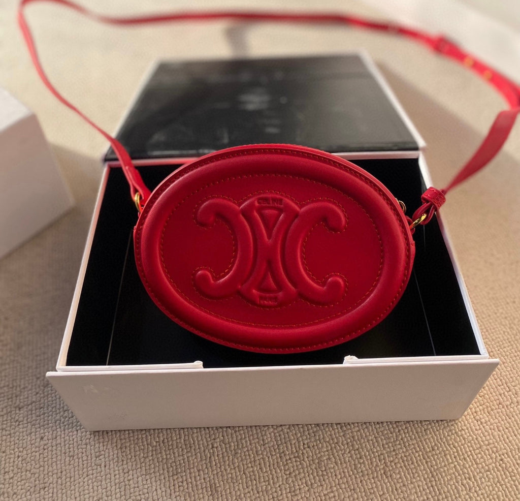 Celine Crossbody Oval Purse