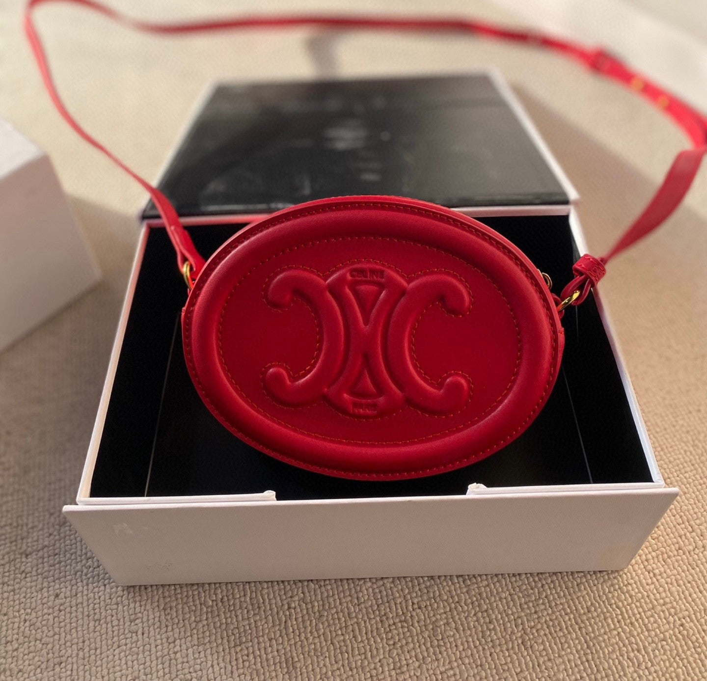 Celine Crossbody Oval Purse