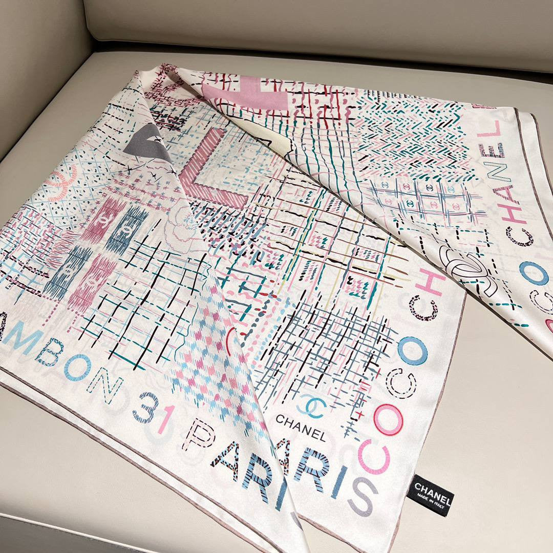 Chanel Silk Scarf