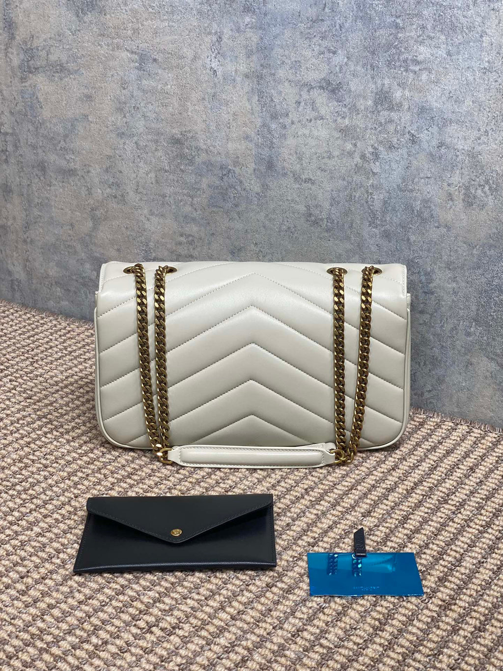 YSL Lou Lou white