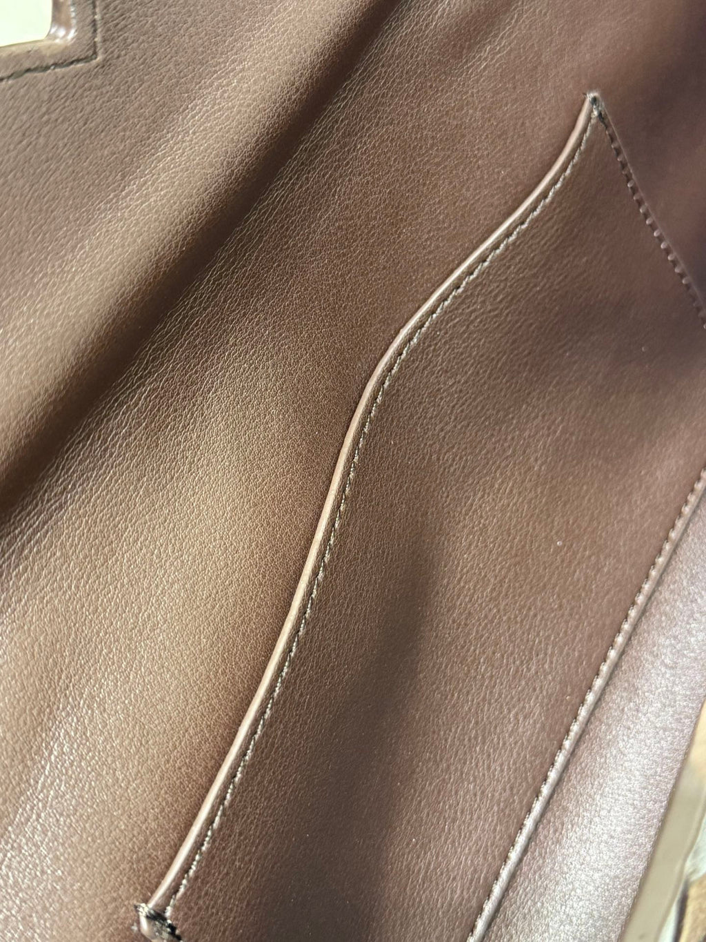 Bottega Veneta clutch brown