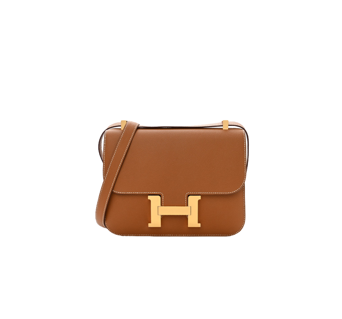 Hermes Constance bag brown