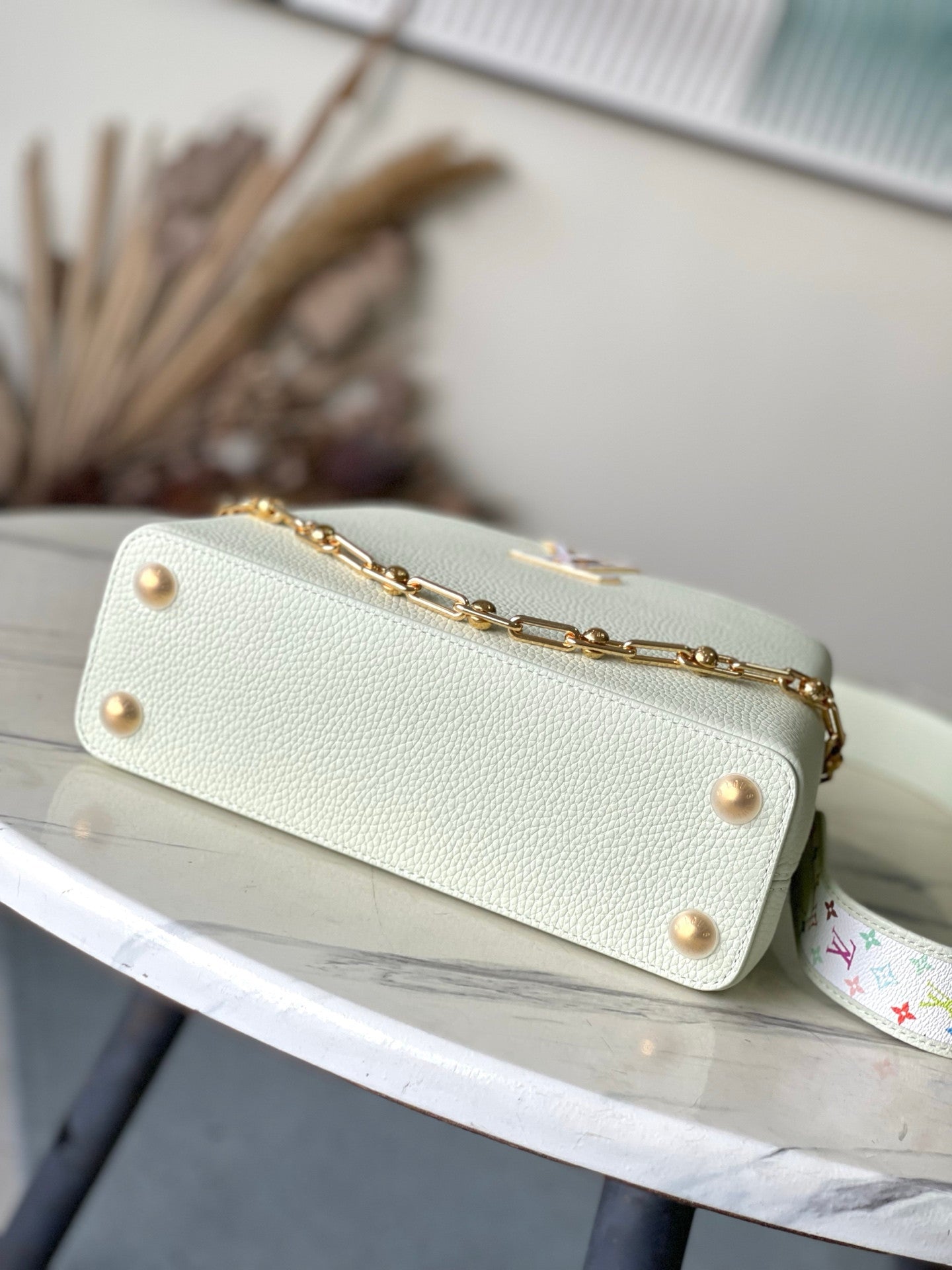 Capucines bag light green