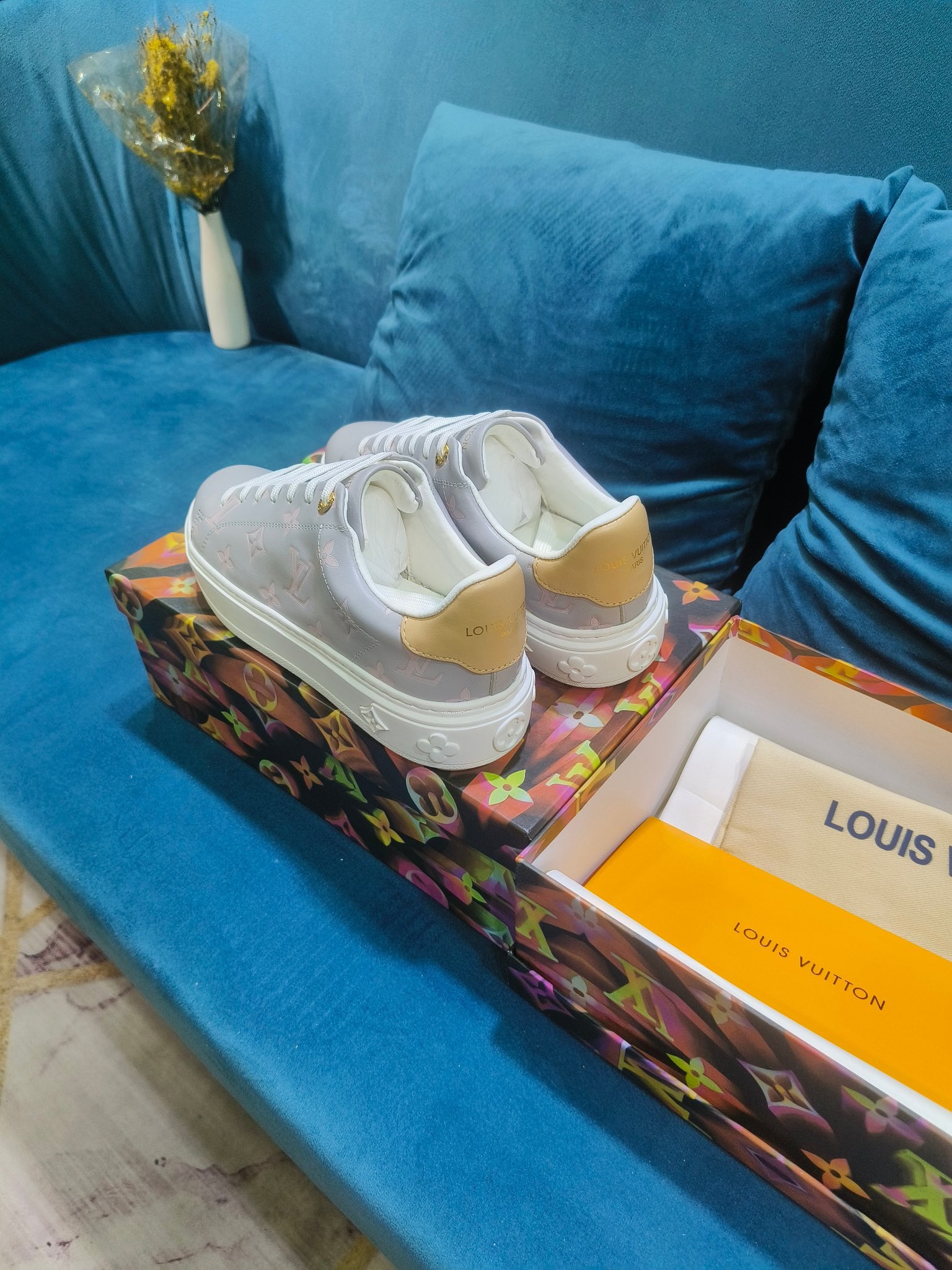 Louis Vuitton groovy sneakers