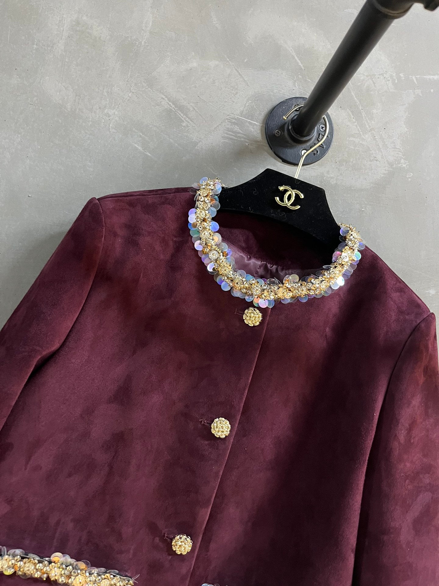 Jacket Chanel In Suede