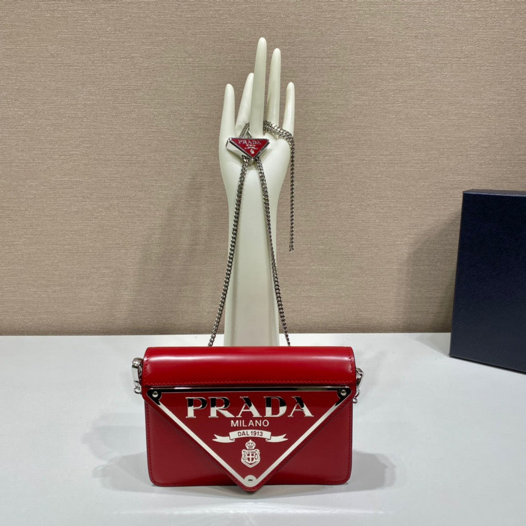 Prada Triangle-plaque Bag