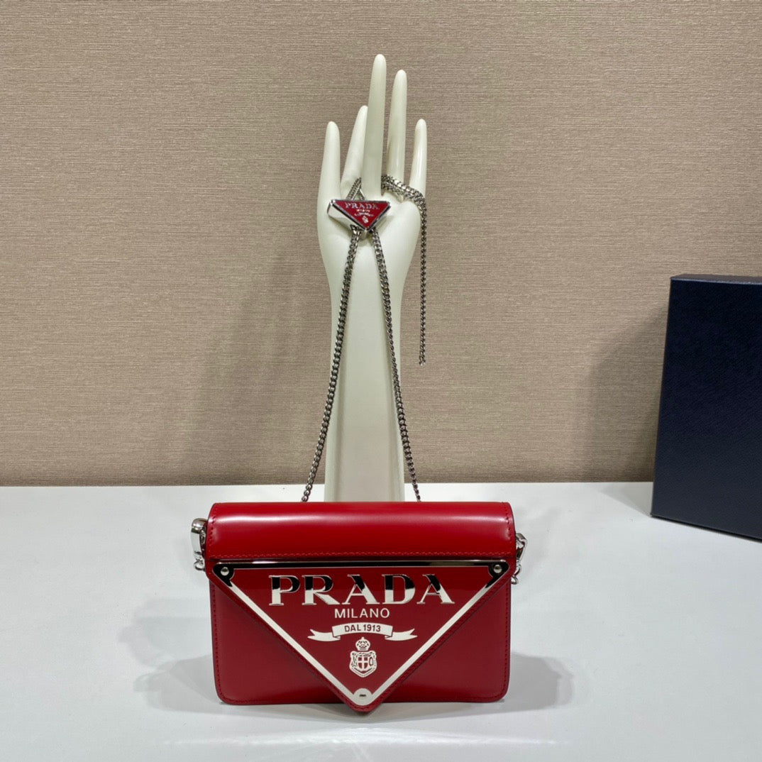 Prada Triangle-plaque Bag