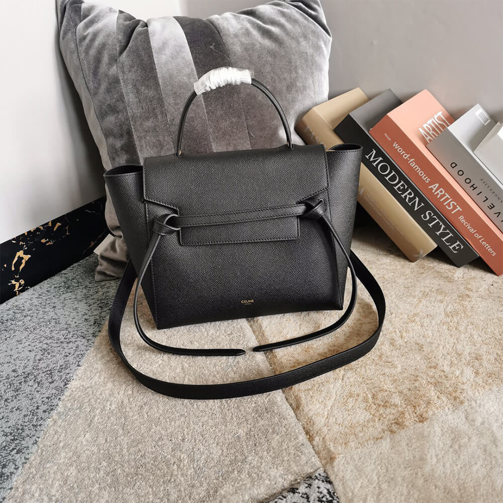 Celine Belt Bag In Black