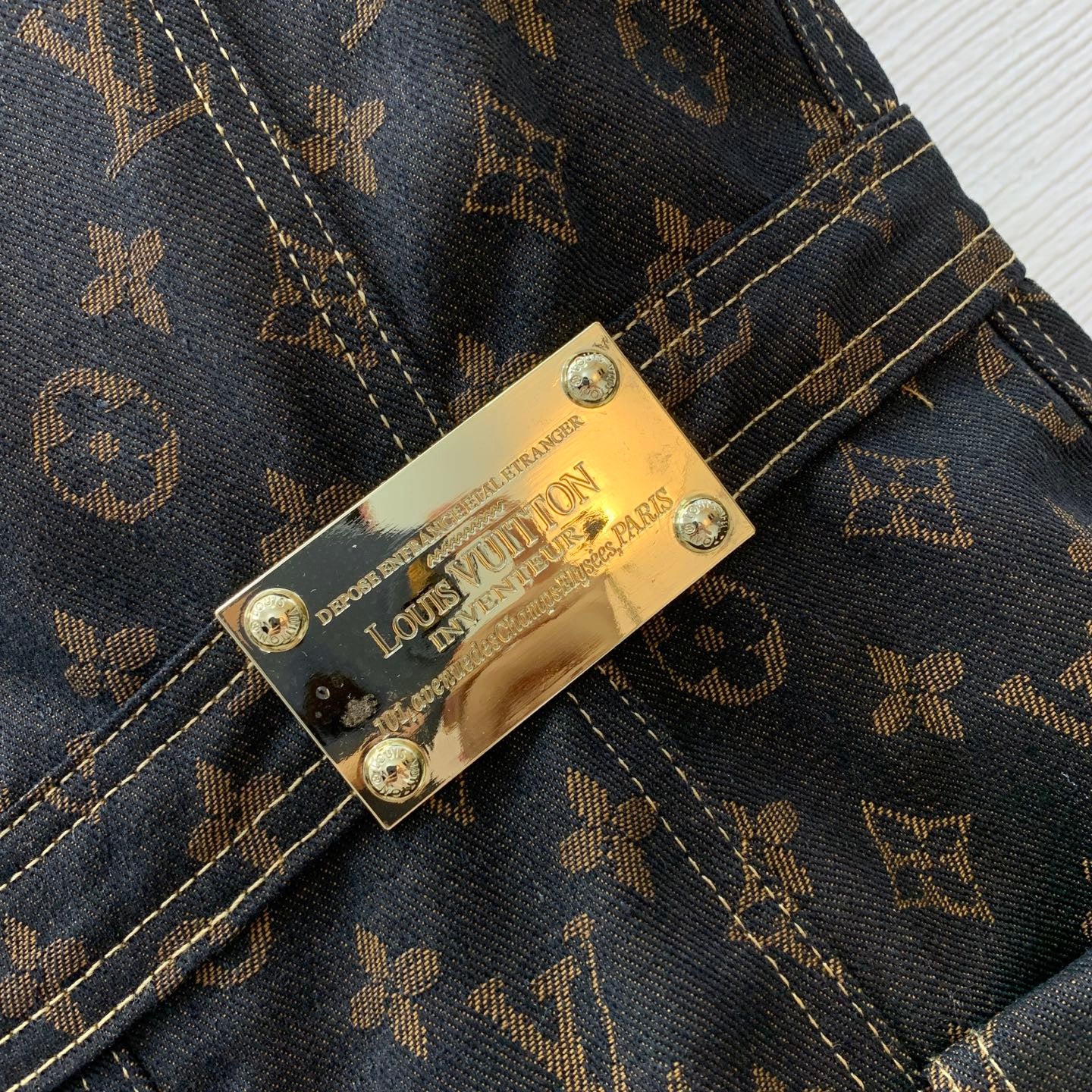 LV denim dress